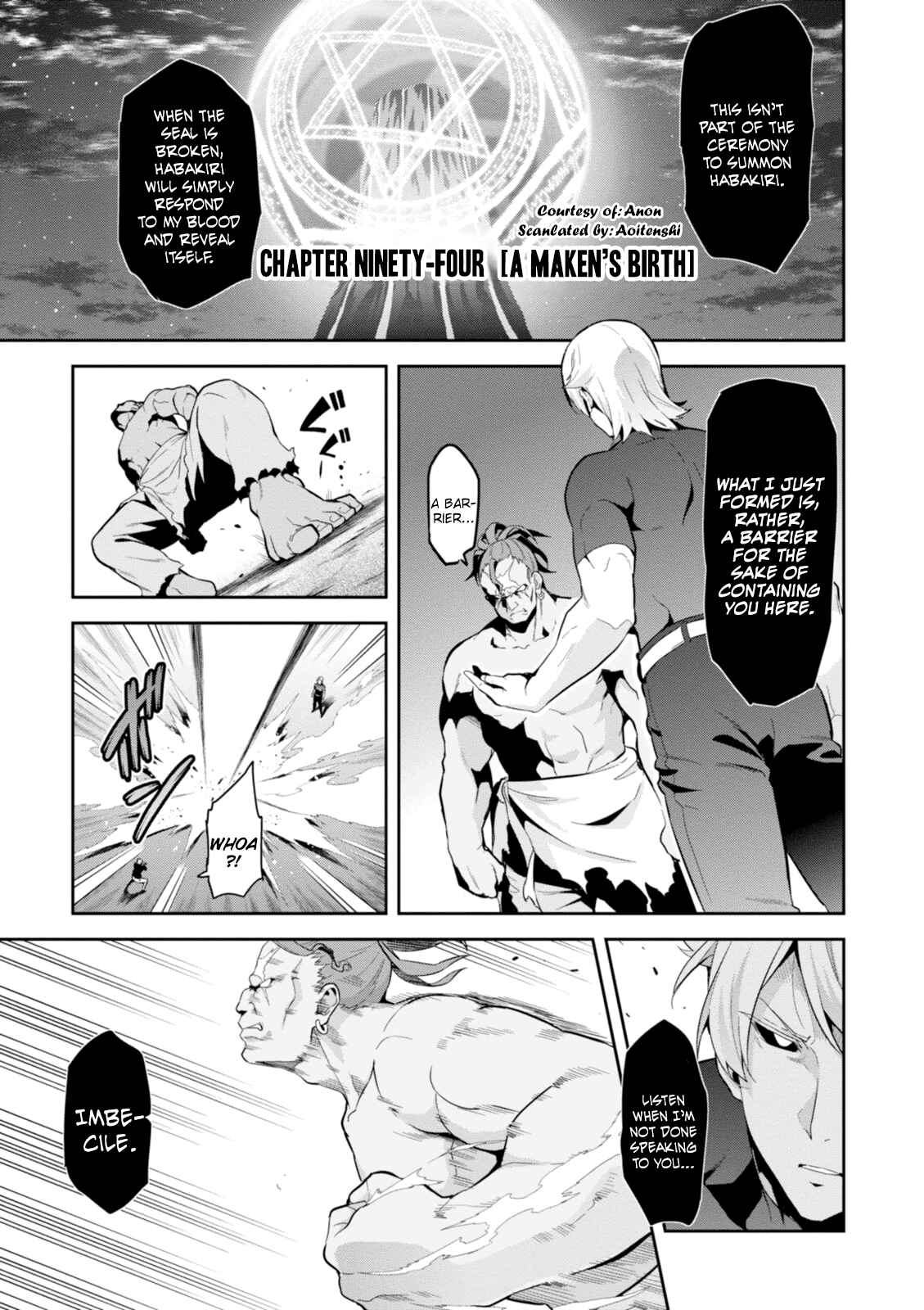 Page 1 Chapter 94 Maken-Ki!