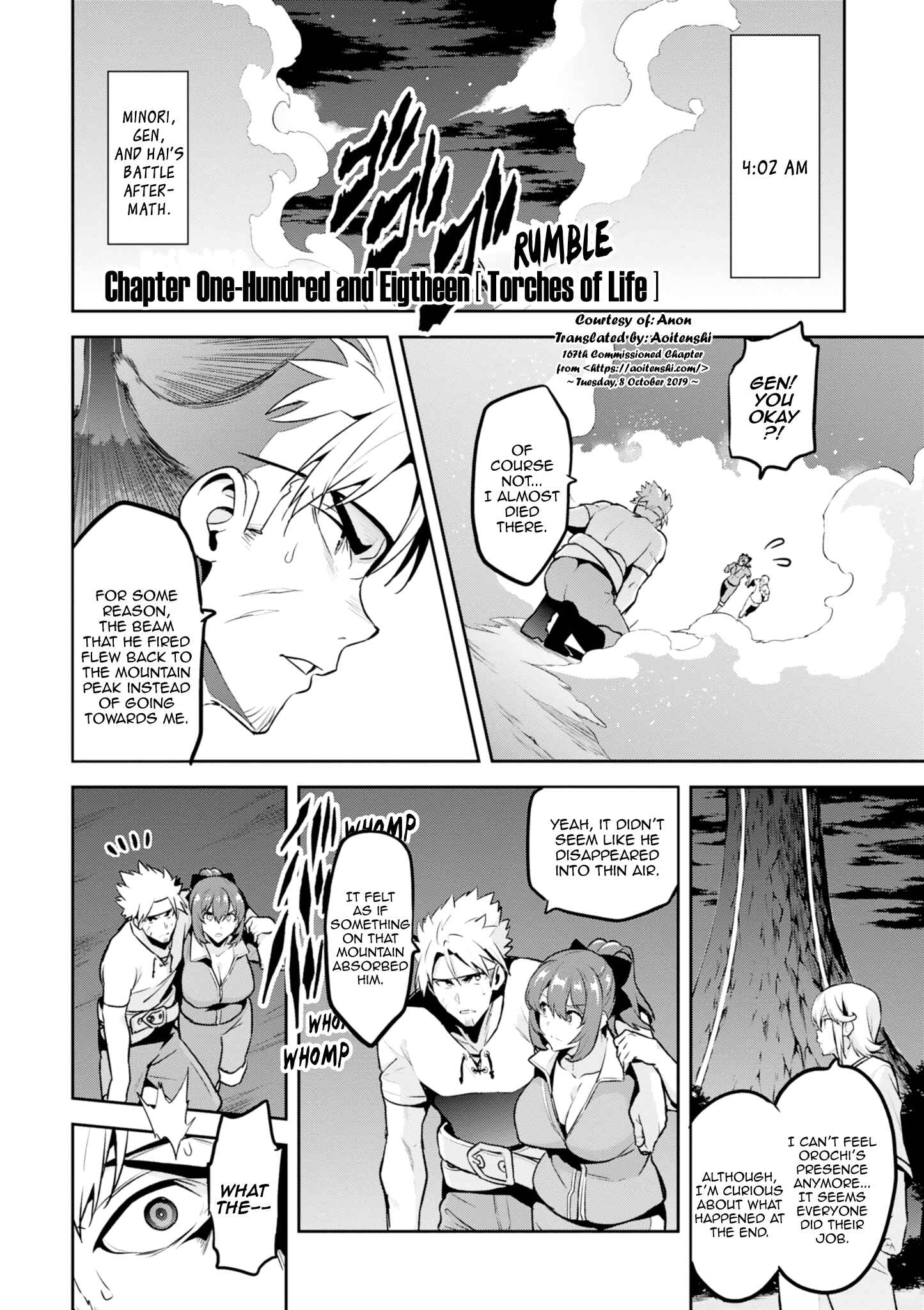 Page 1 Chapter 118 Maken-Ki!