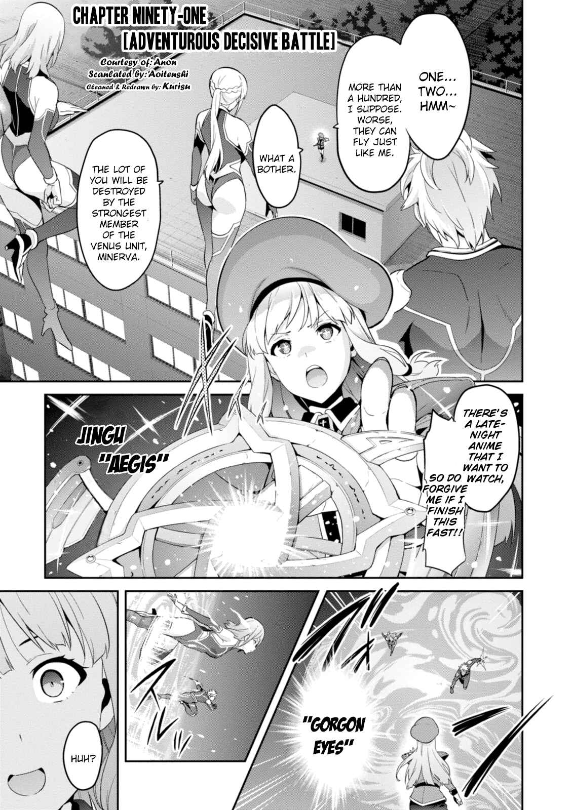 Page 1 Chapter 91 Maken-Ki!