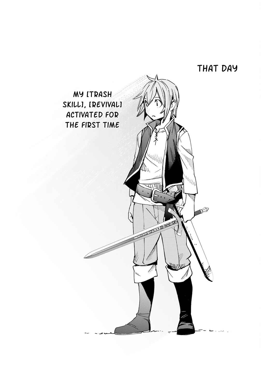 Page 35 Chapter 1.2 Skill Saisei to Hakai kara Hajimaru Saikyou Boukensha Life ~Gomihiroi to Tsuihousareta kedo Kikakugai no Chikara de Nariagaru!~