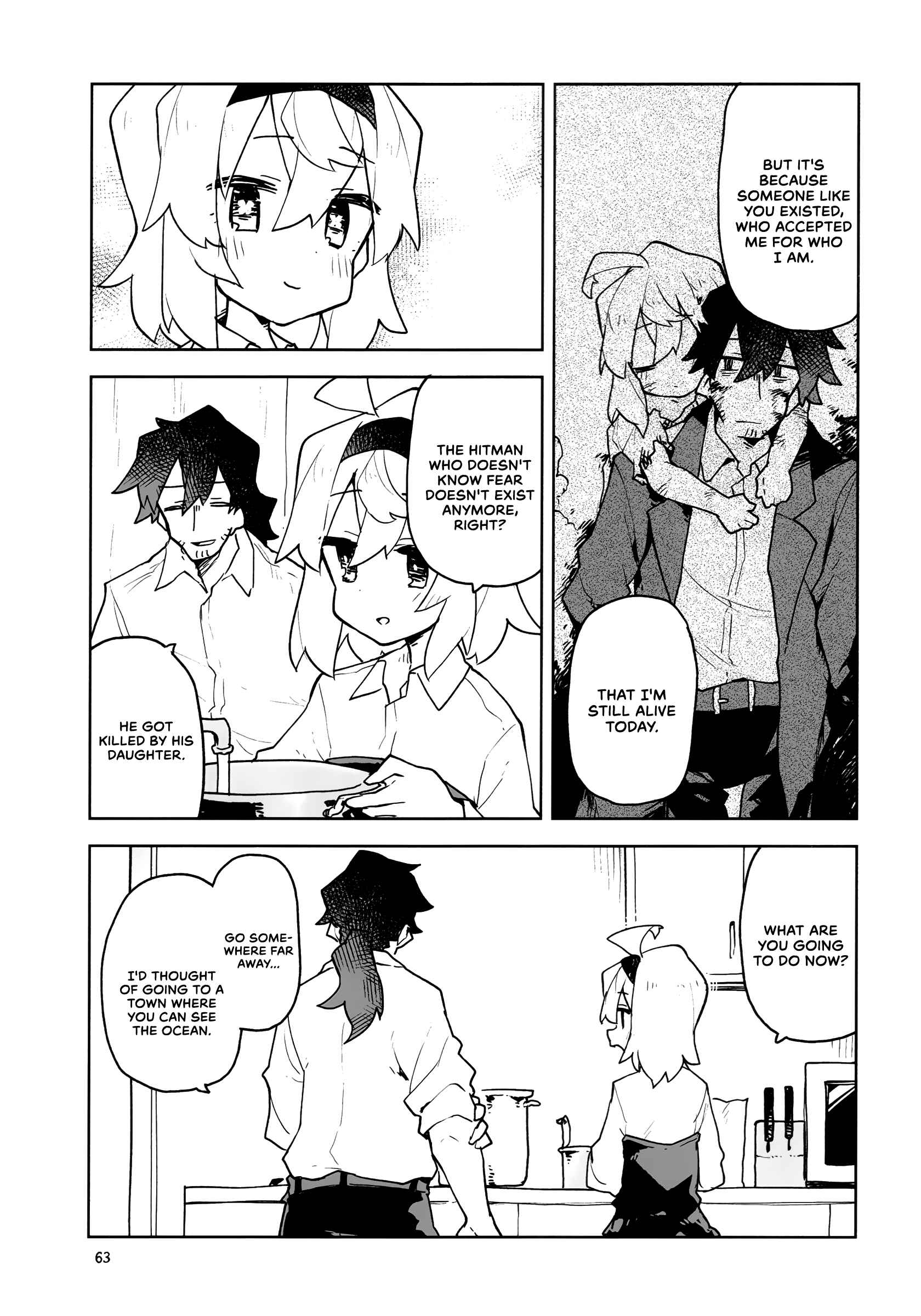 Page 4 Chapter 10.5 The Terrifying Hitman and the Little Girl He Took in