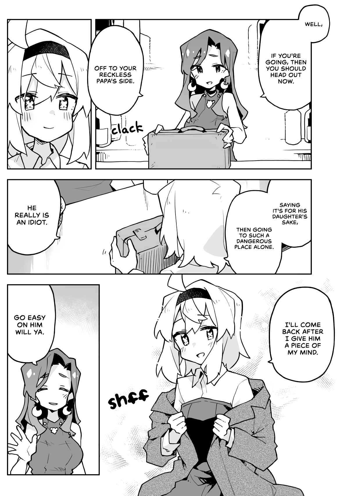 Page 4 Chapter 8 The Terrifying Hitman and the Little Girl He Took in
