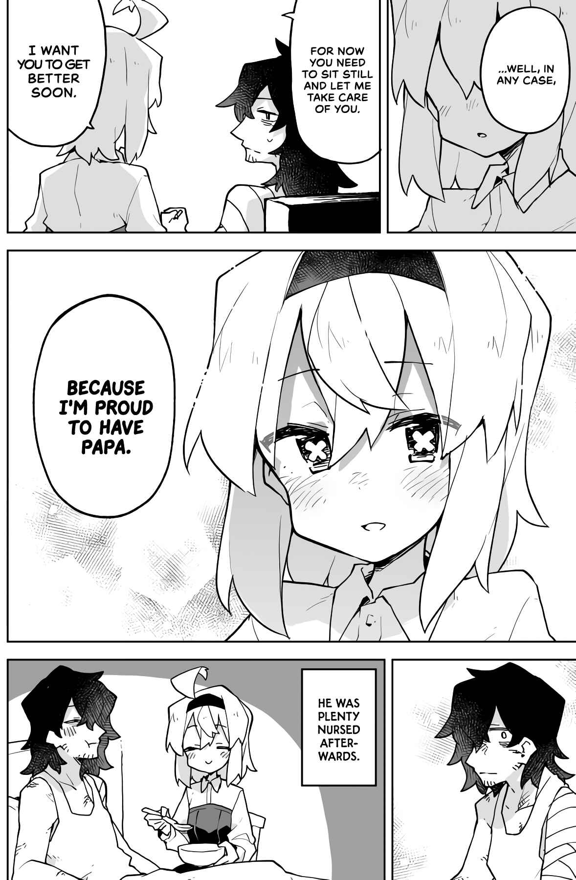 Page 4 Chapter 7 The Terrifying Hitman and the Little Girl He Took in