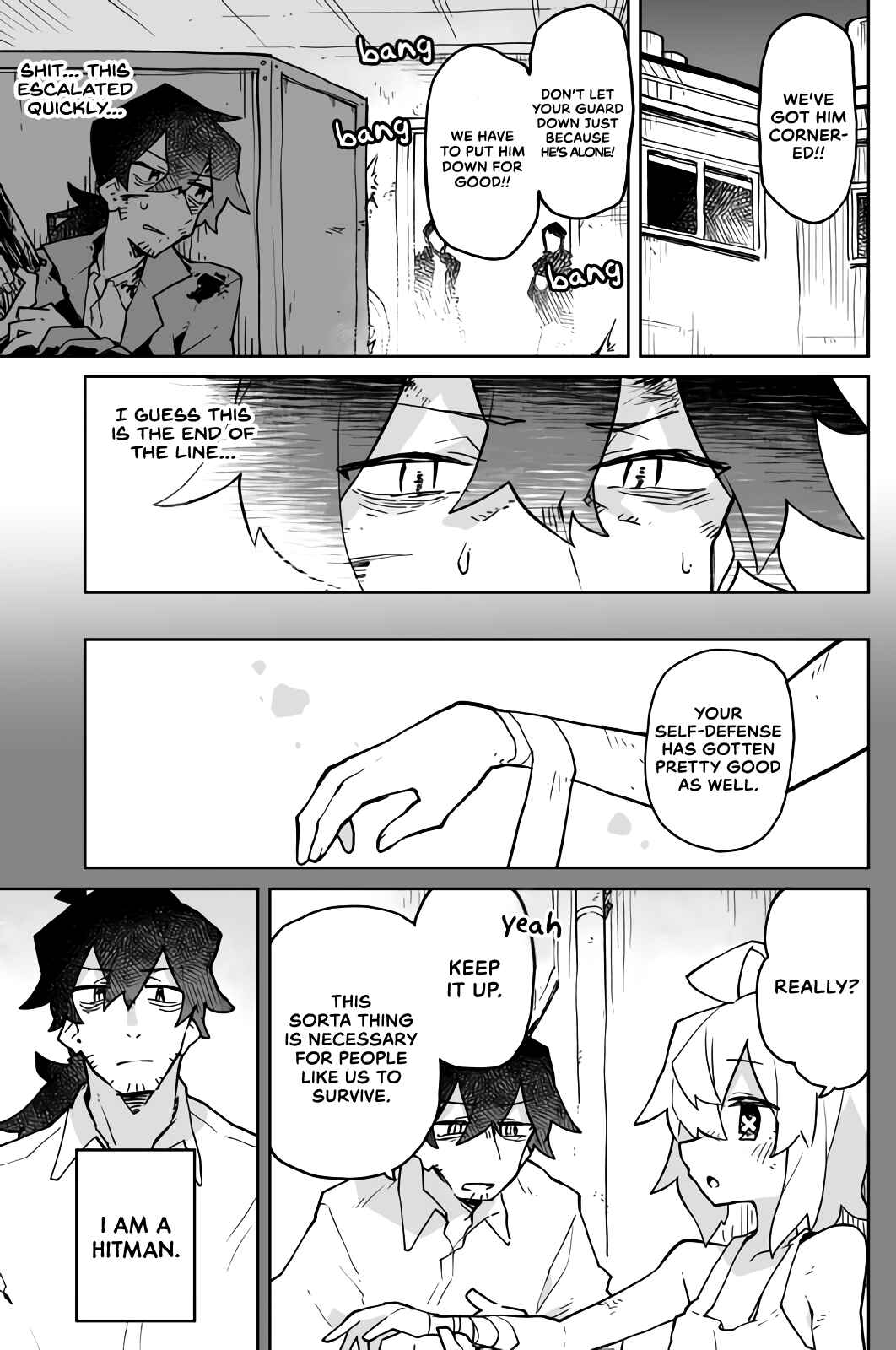 Page 1 Chapter 5 The Terrifying Hitman and the Little Girl He Took in