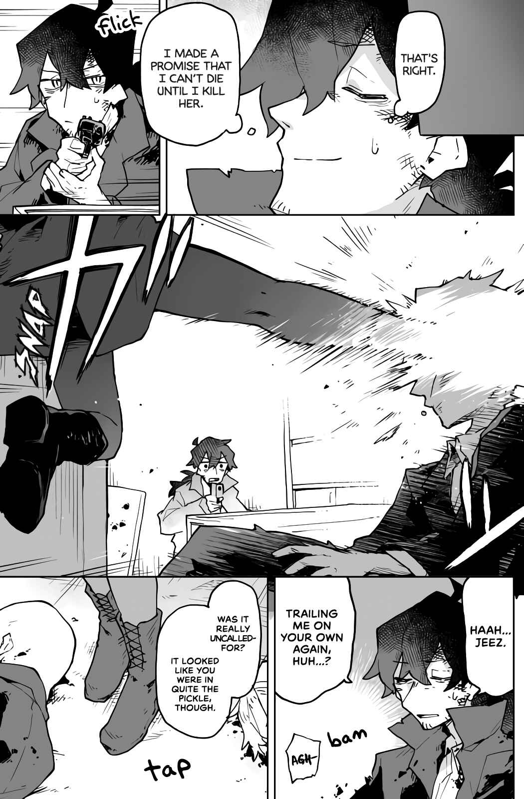 Page 3 Chapter 5 The Terrifying Hitman and the Little Girl He Took in