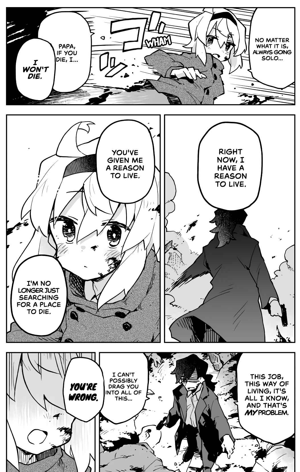 Page 2 Chapter 9 The Terrifying Hitman and the Little Girl He Took in