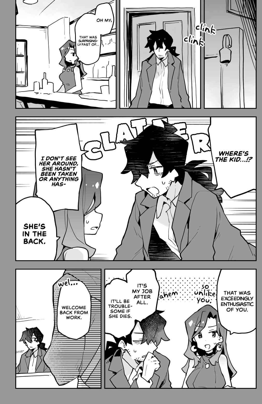 Page 3 Chapter 4 The Terrifying Hitman and the Little Girl He Took in