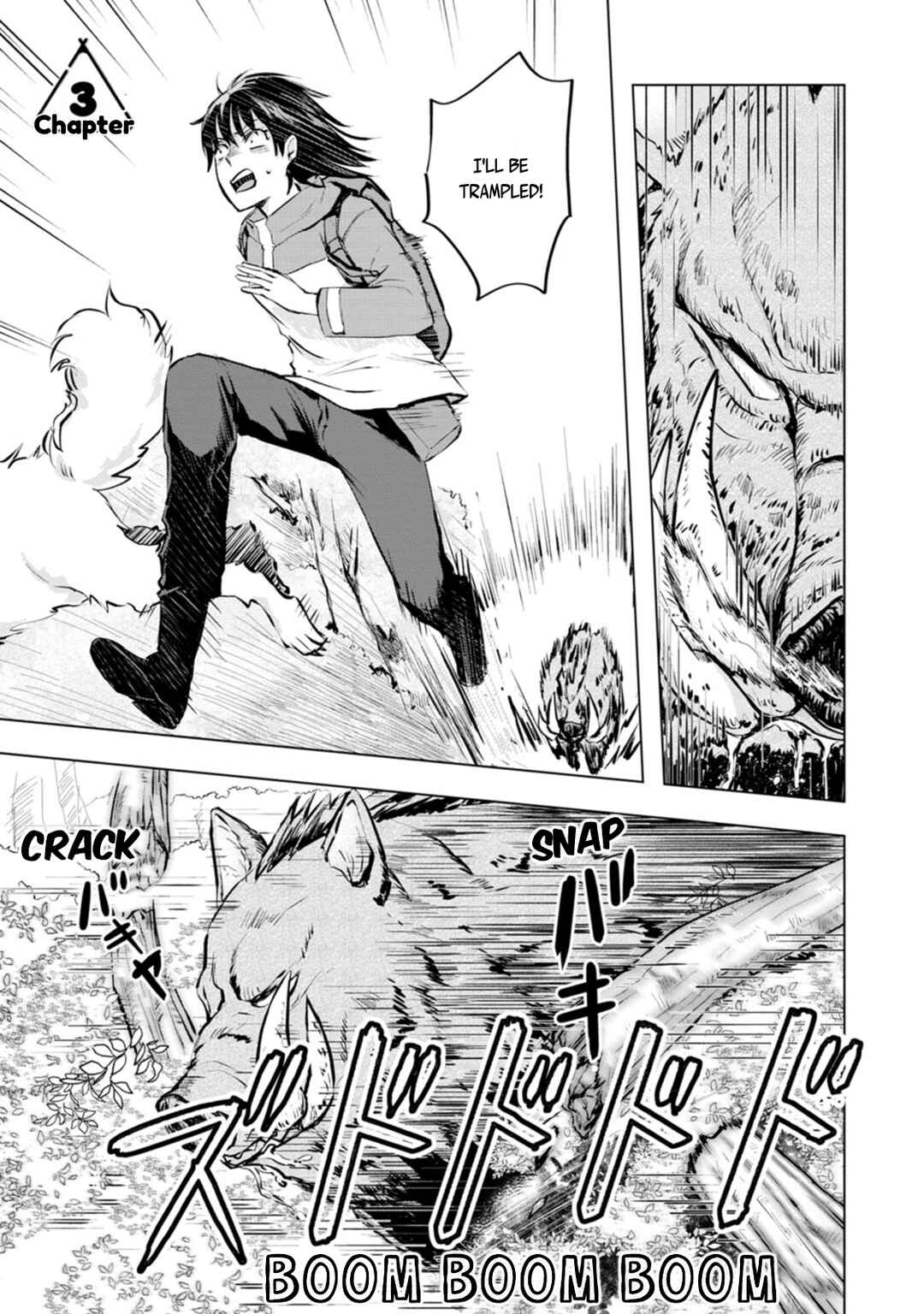 Page 1 Chapter 3 Hitori Camp shitara Isekai ni Teni shita Hanashi