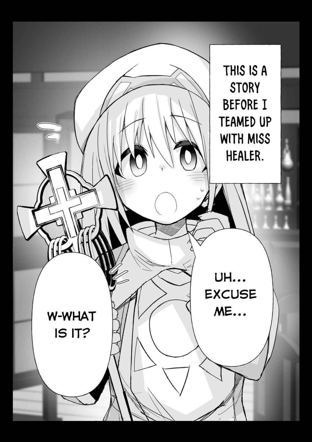 Page 1 Chapter 12.5 Miss Healer Is Acting a Little Strange