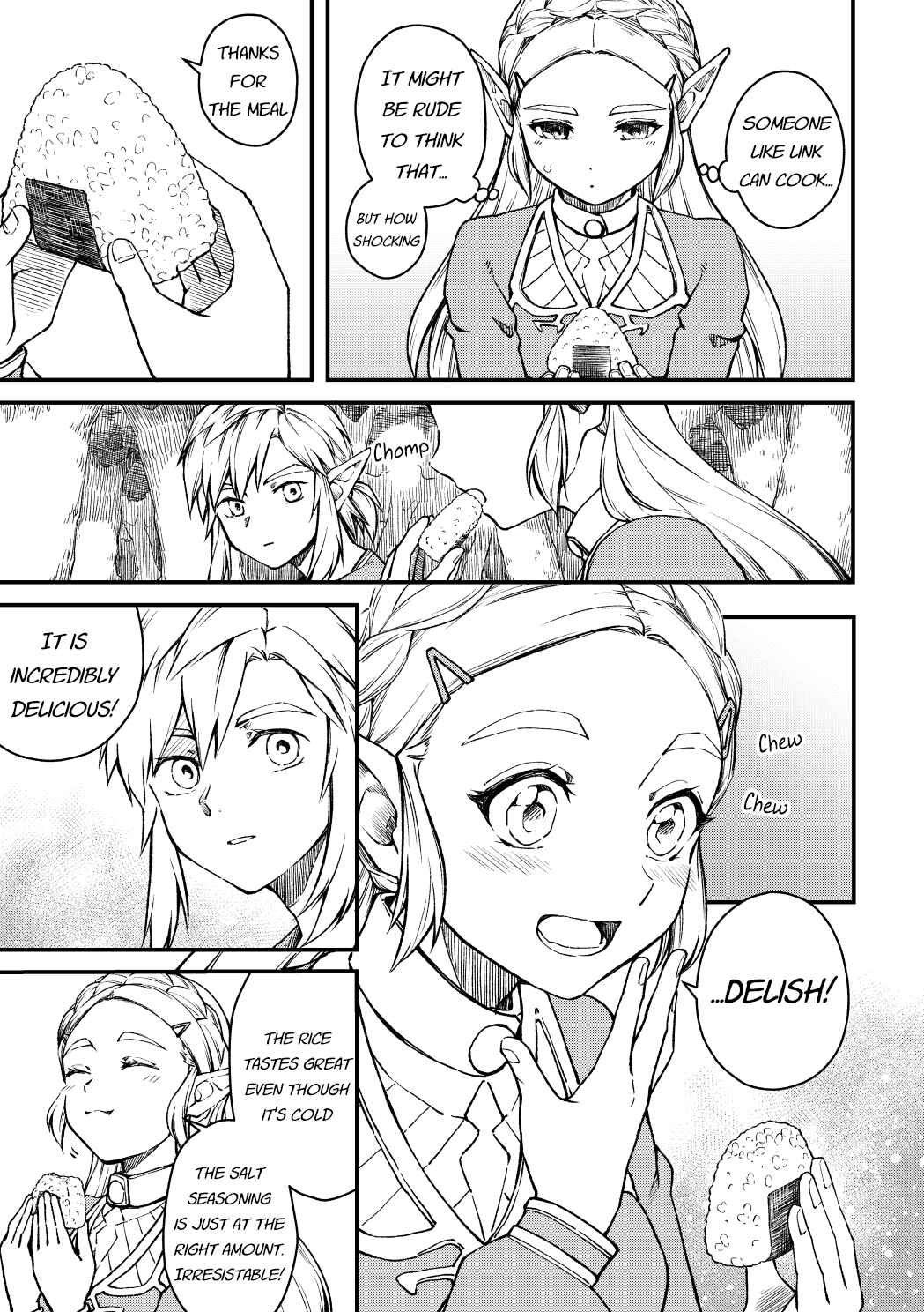 Page 2 Chapter Unknown_6d83 The Legend of Zelda Breath of the Wild - At the same time, with the same face