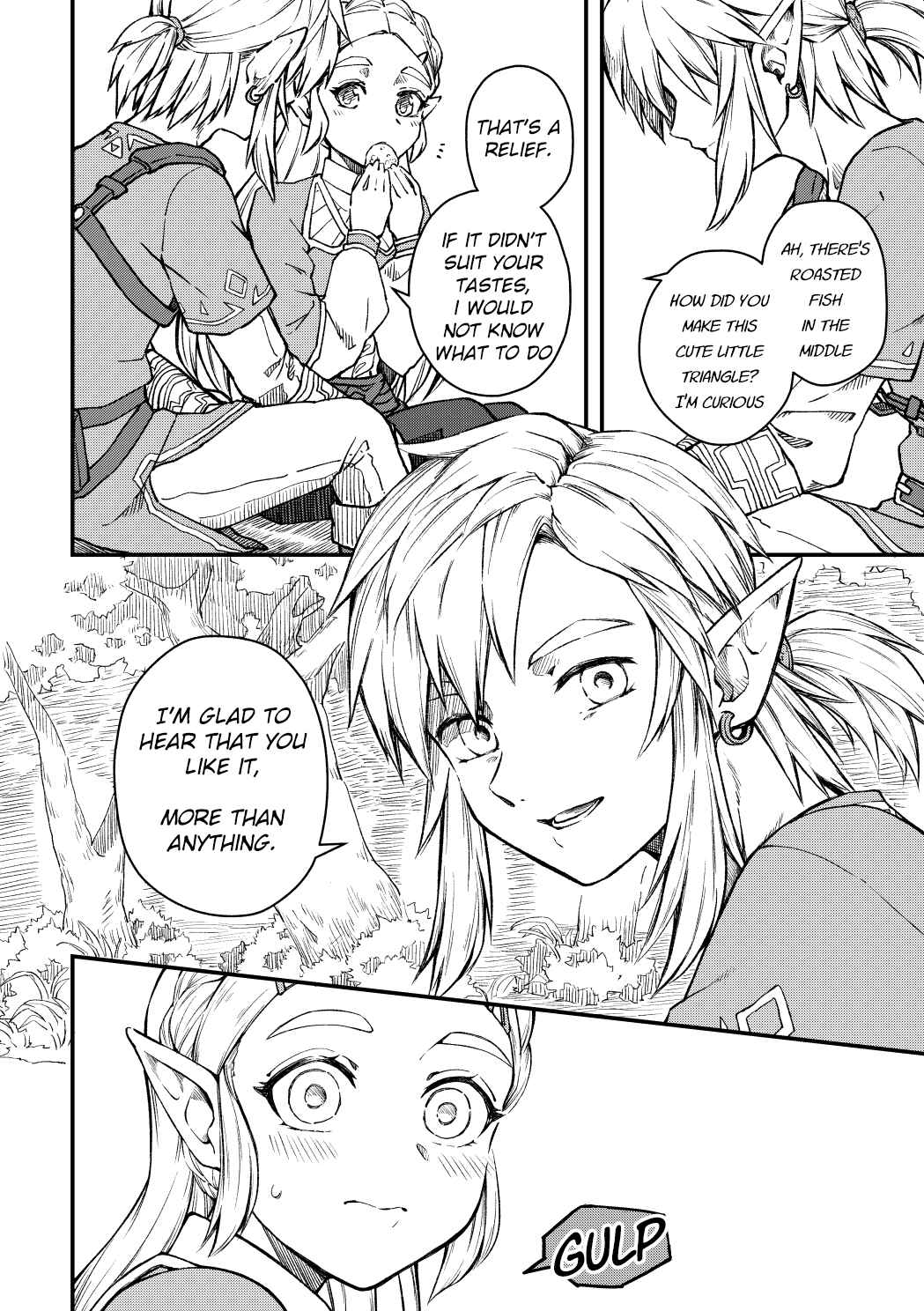 Page 3 Chapter Unknown_6d83 The Legend of Zelda Breath of the Wild - At the same time, with the same face