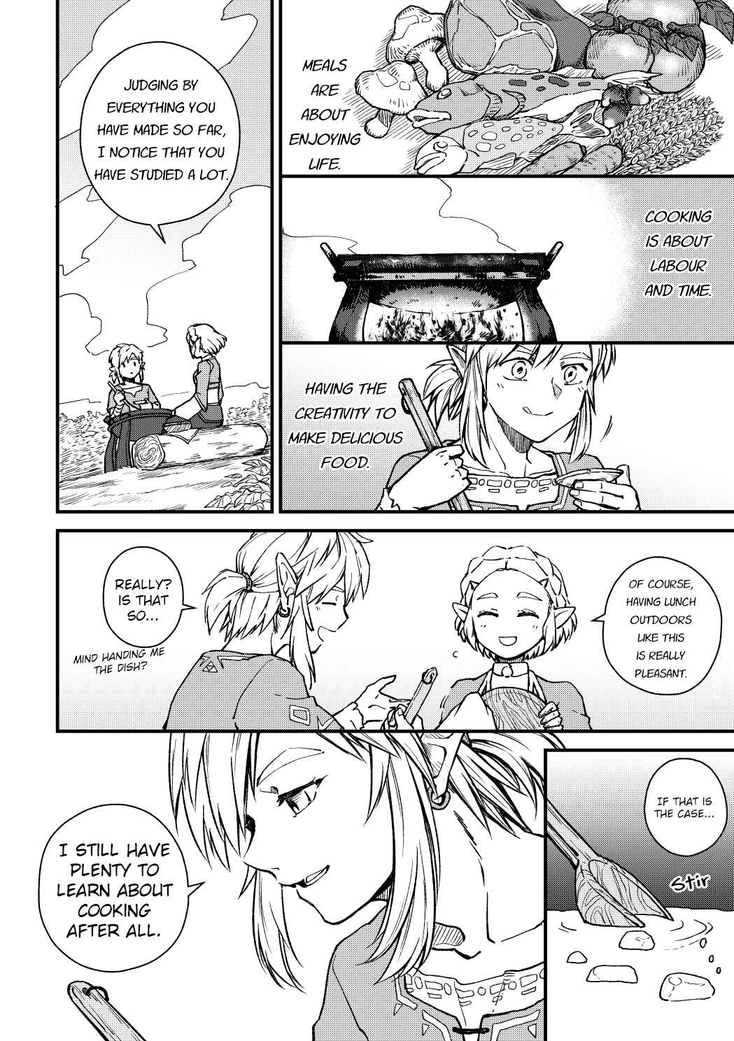 Page 6 Chapter Unknown_6d83 The Legend of Zelda Breath of the Wild - At the same time, with the same face