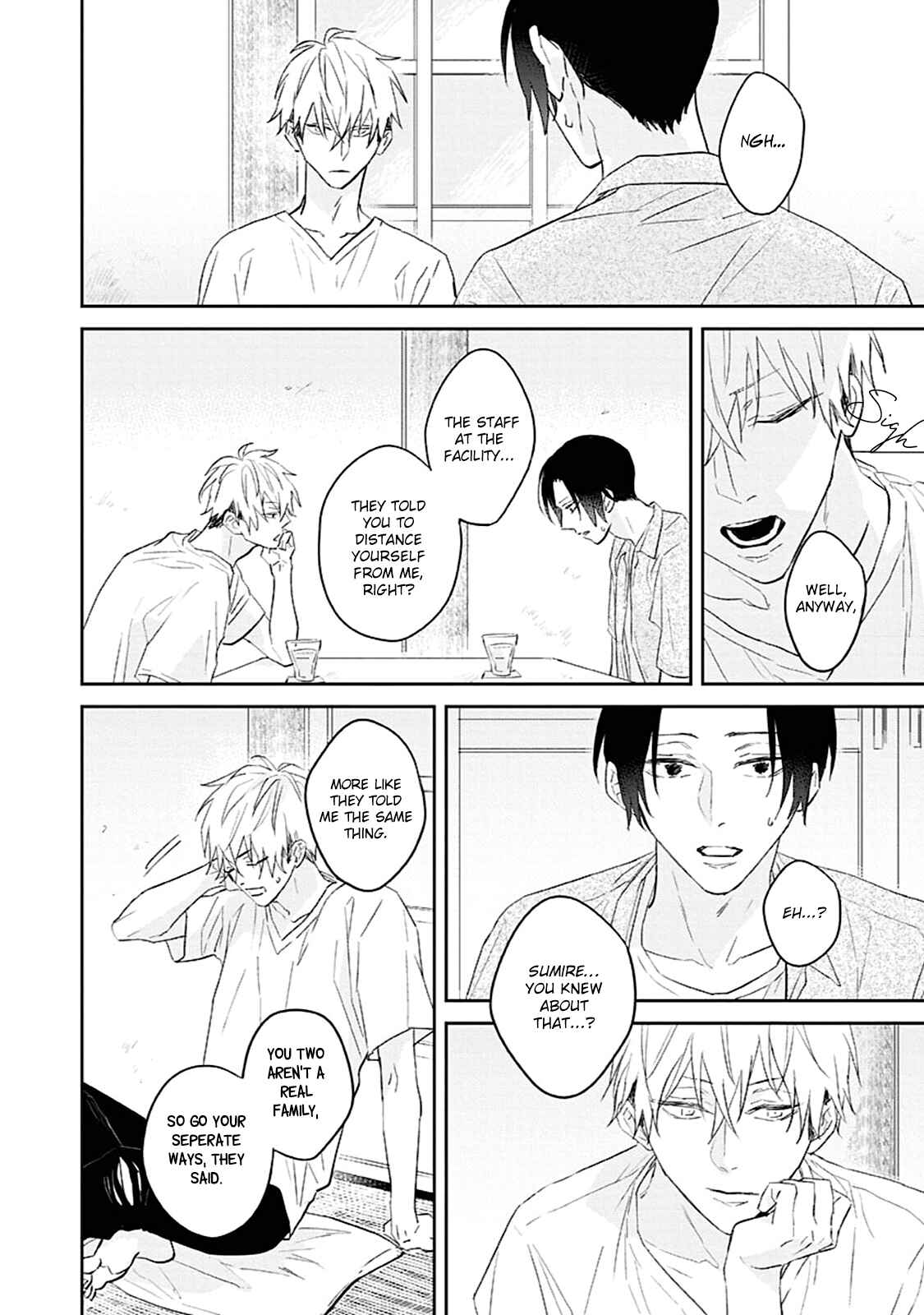 Page 14 Chapter 5 Kamitsuite, Jareatte