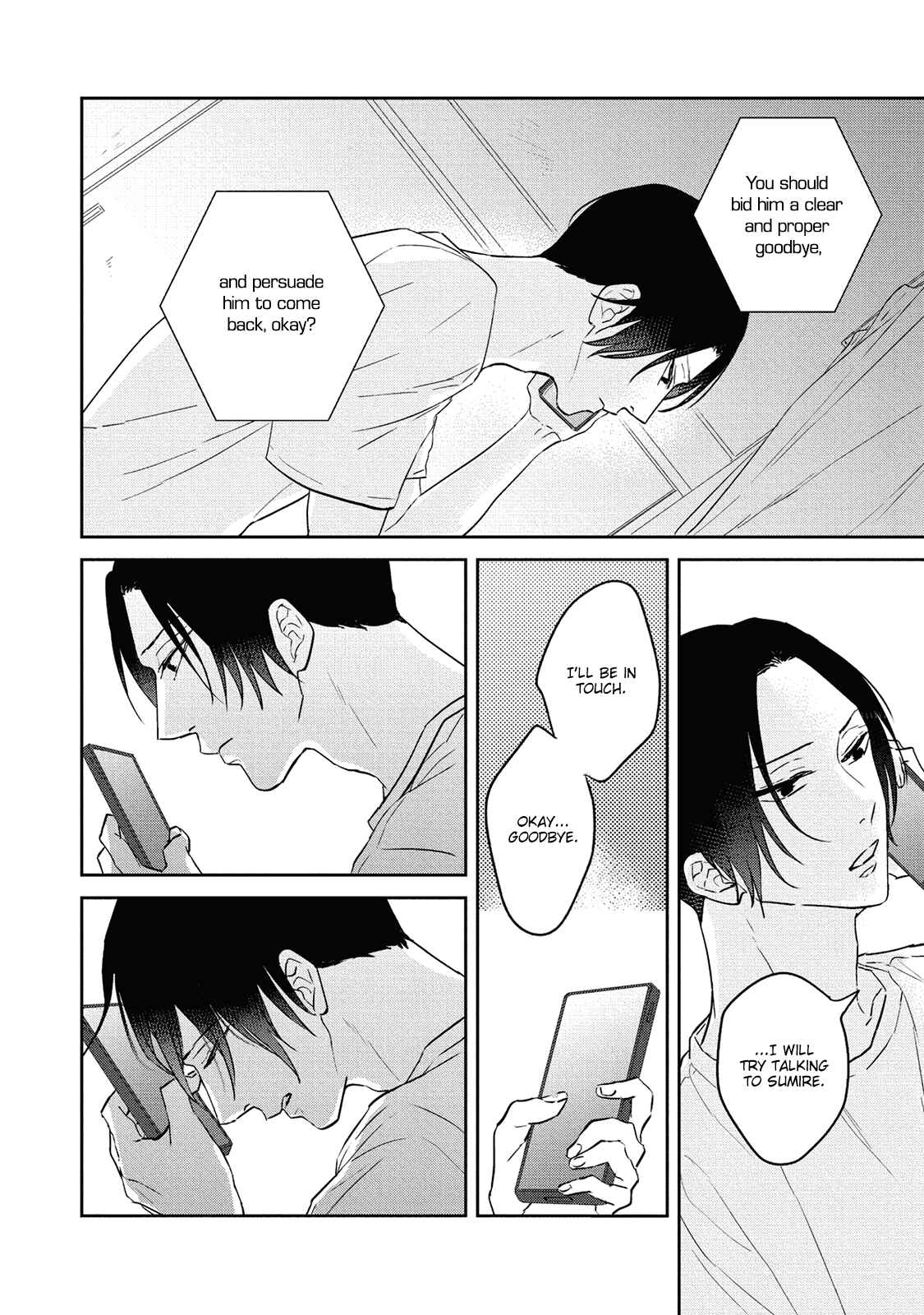 Page 14 Chapter 4 Kamitsuite, Jareatte