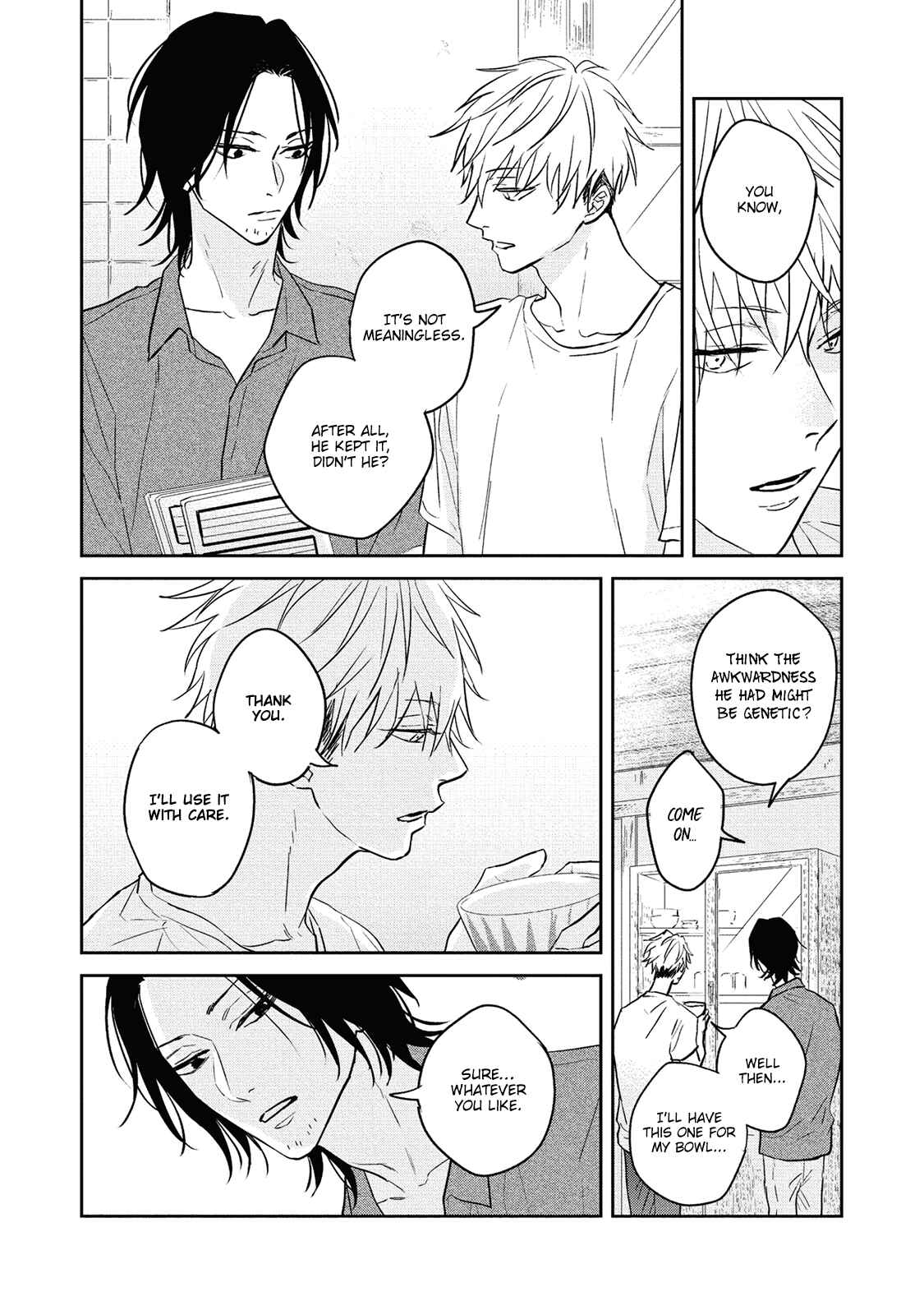 Page 20 Chapter 4 Kamitsuite, Jareatte