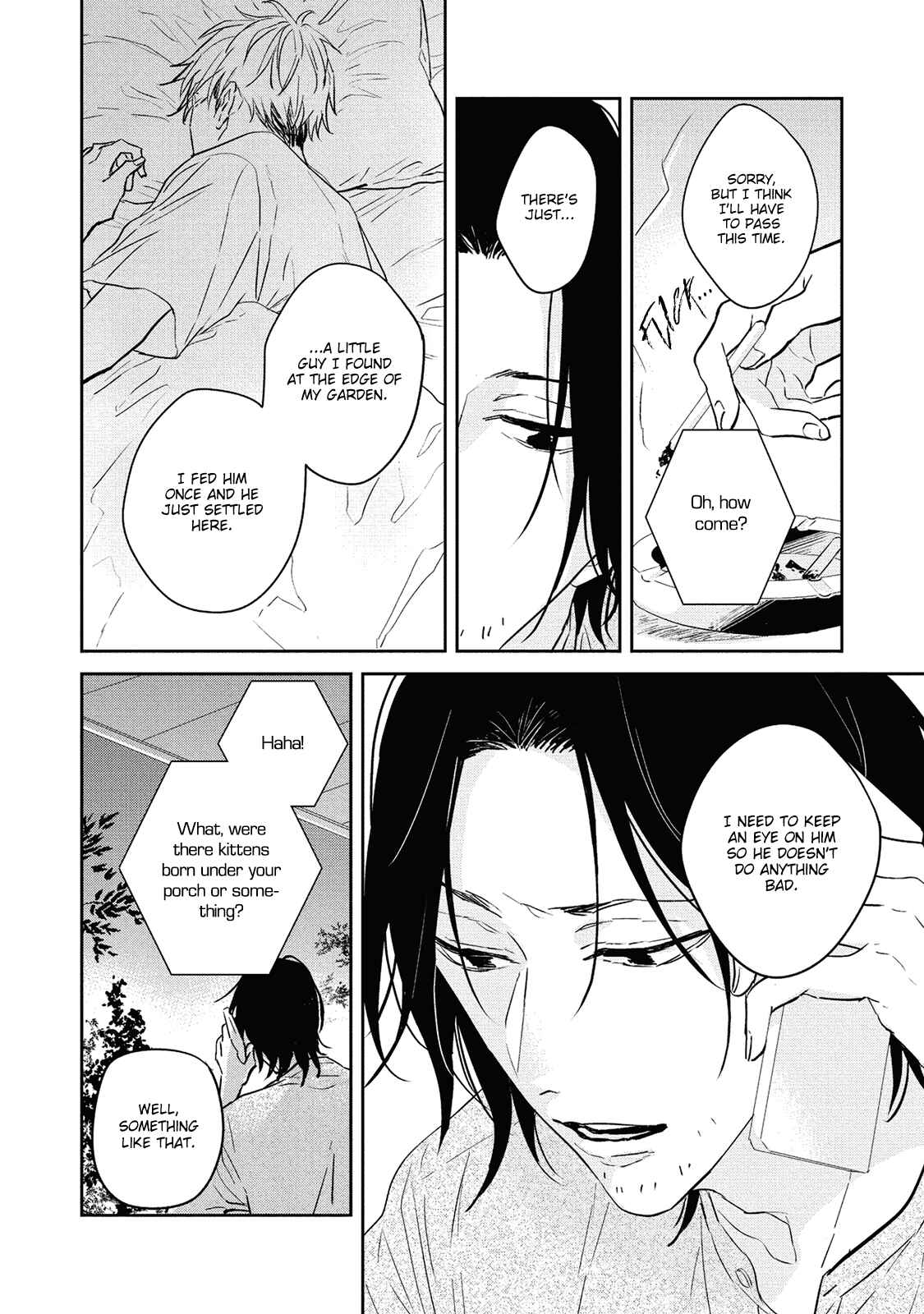 Page 8 Chapter 4 Kamitsuite, Jareatte