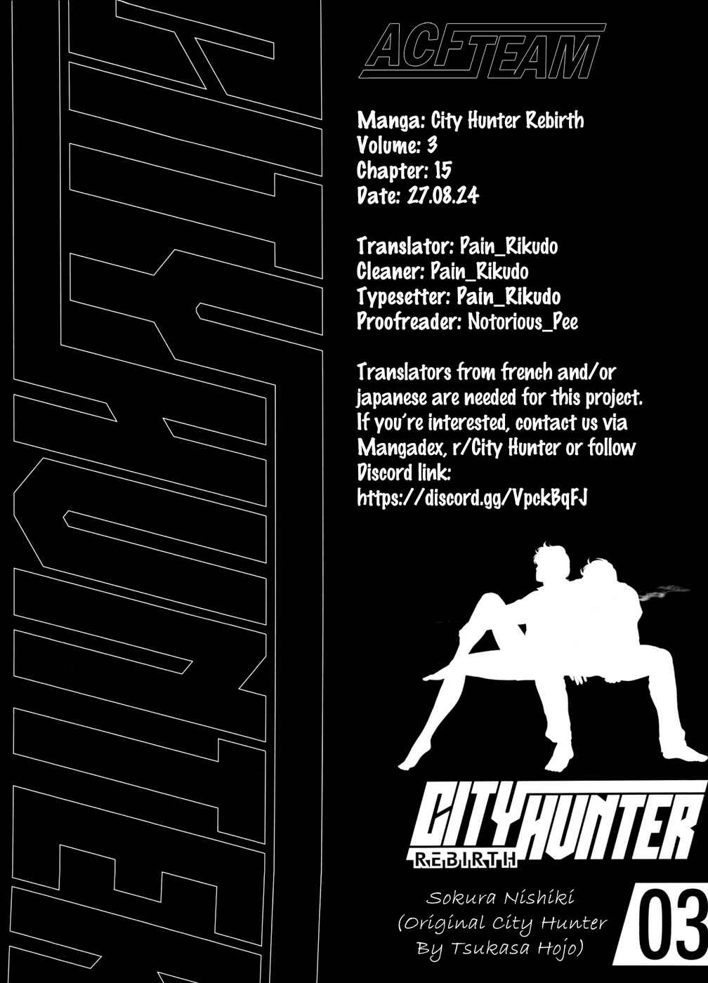 Page 35 Chapter 15 City Hunter - Rebirth