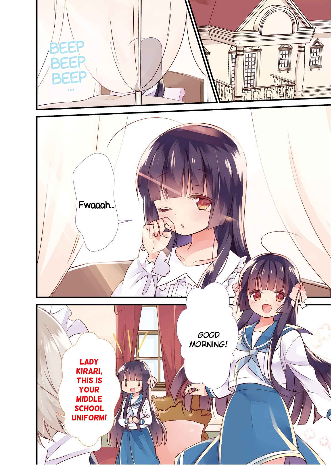 Page 3 Chapter 0 Kirari Books Meisouchuu!