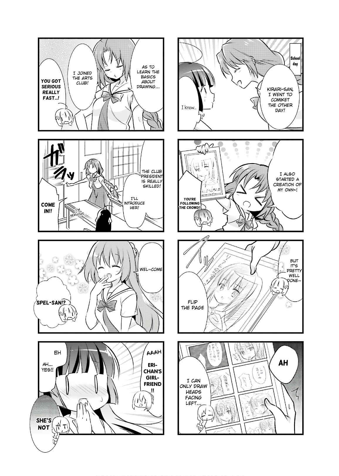 Page 8 Chapter 10 Kirari Books Meisouchuu!