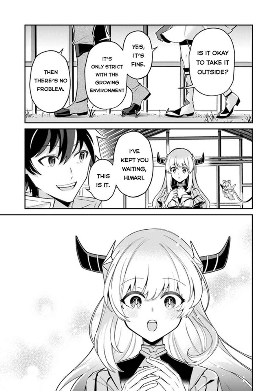Page 4 Chapter 10 Tensei Shachiku no Cheat Saien ~Bannou Skill to Benri na Tsukaima Yousei wo Kushishitetara, Kidzukeba Tairiku Ichi no Seisan Kyoten ga Dekiteita~