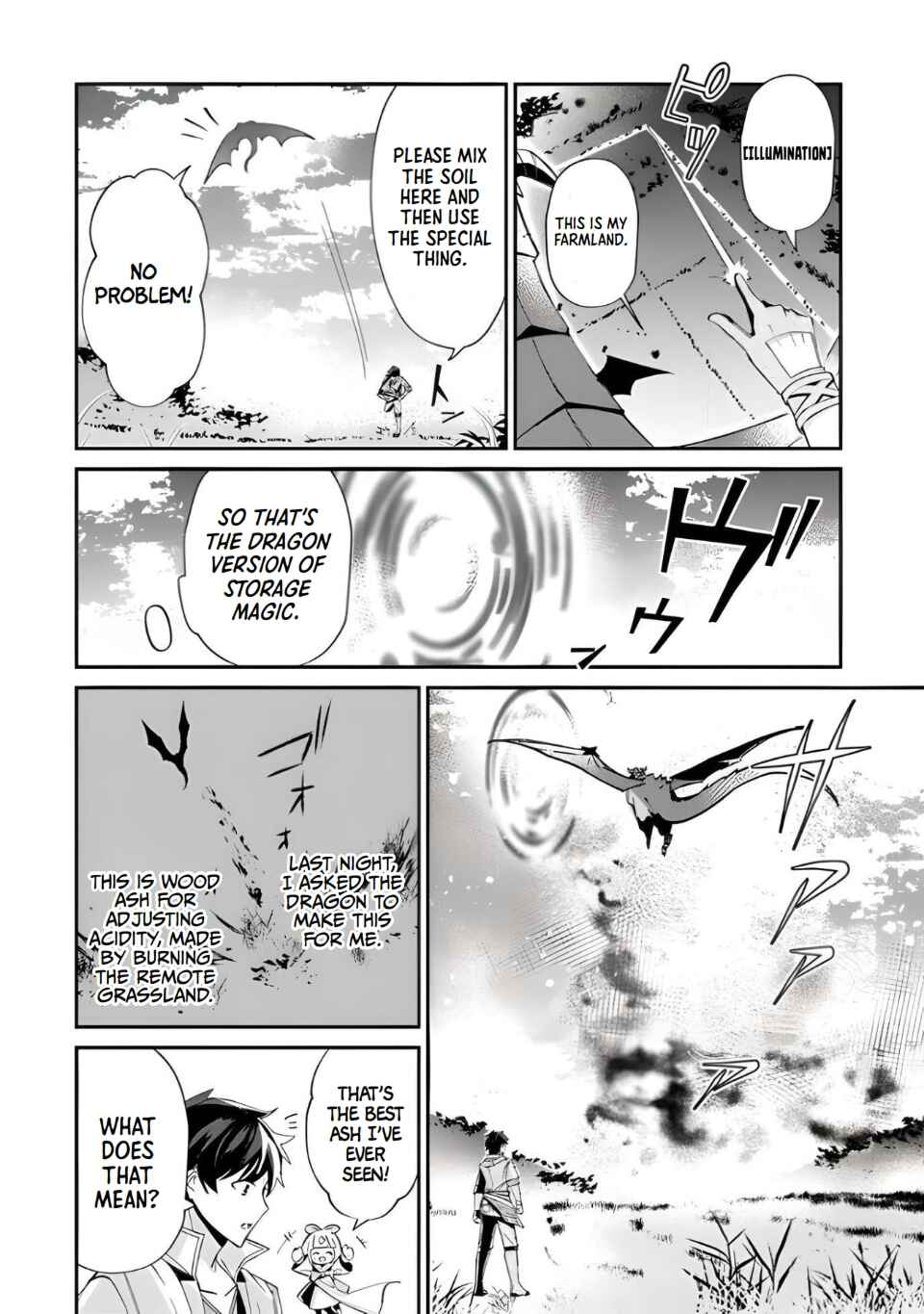 Page 14 Chapter 2 Tensei Shachiku no Cheat Saien ~Bannou Skill to Benri na Tsukaima Yousei wo Kushishitetara, Kidzukeba Tairiku Ichi no Seisan Kyoten ga Dekiteita~