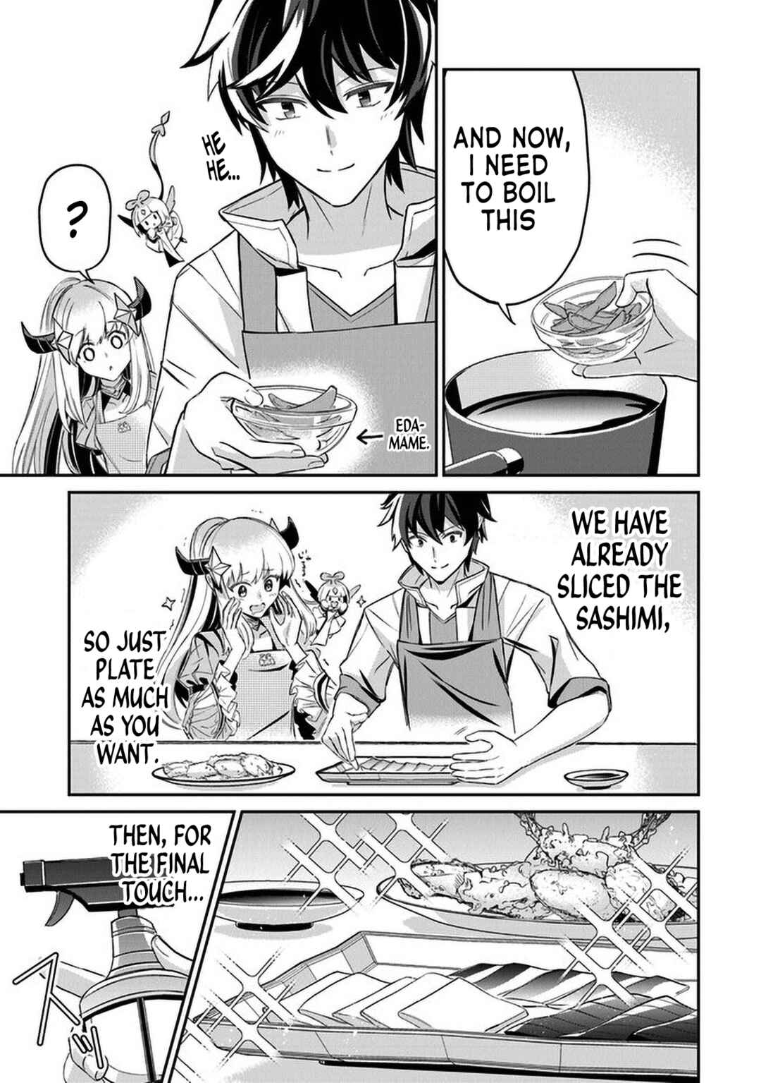 Page 13 Chapter 8 Tensei Shachiku no Cheat Saien ~Bannou Skill to Benri na Tsukaima Yousei wo Kushishitetara, Kidzukeba Tairiku Ichi no Seisan Kyoten ga Dekiteita~