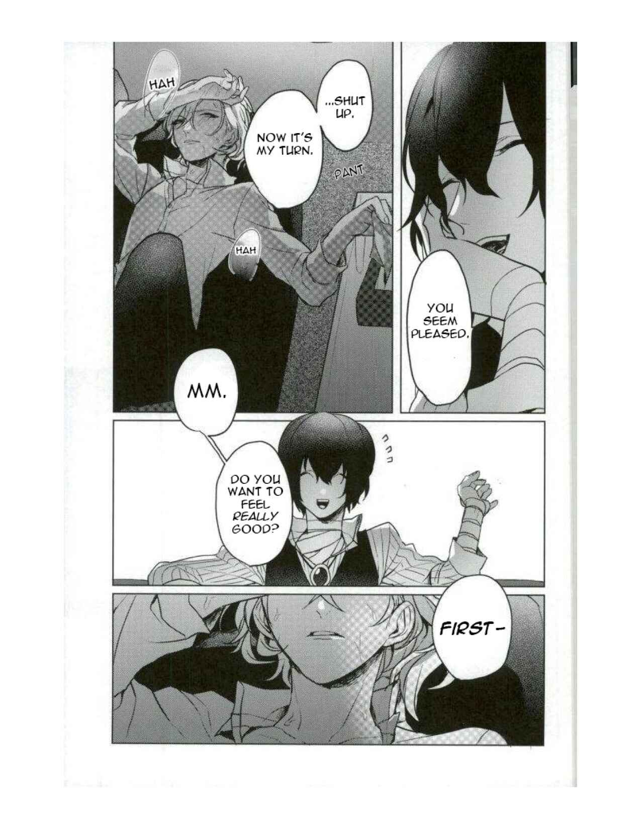Page 8 Chapter Unknown_11b7 Bungou Stray Dogs - Hitorikiri no Mayonaka (Doujinshi)