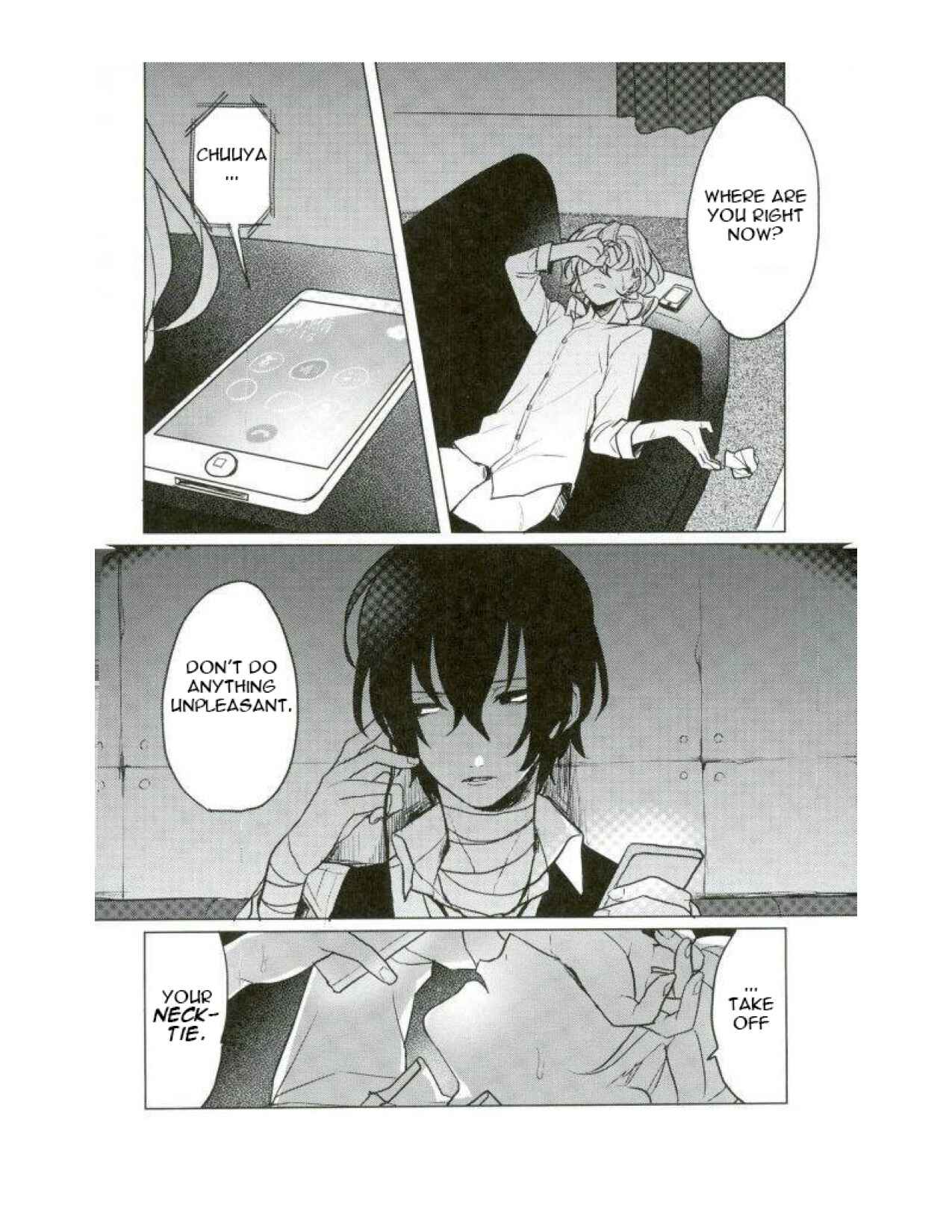 Page 9 Chapter Unknown_11b7 Bungou Stray Dogs - Hitorikiri no Mayonaka (Doujinshi)