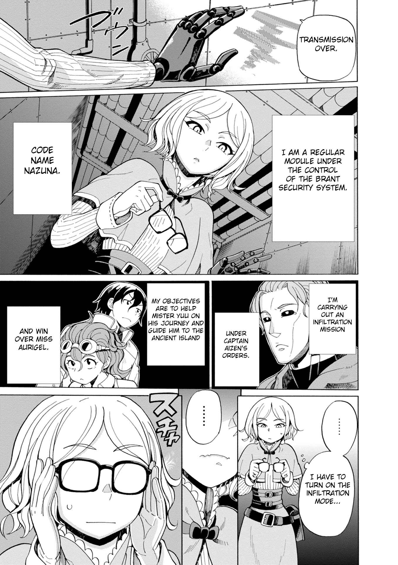 Page 1 Chapter 43 Asebi and Adventurers of Sky World