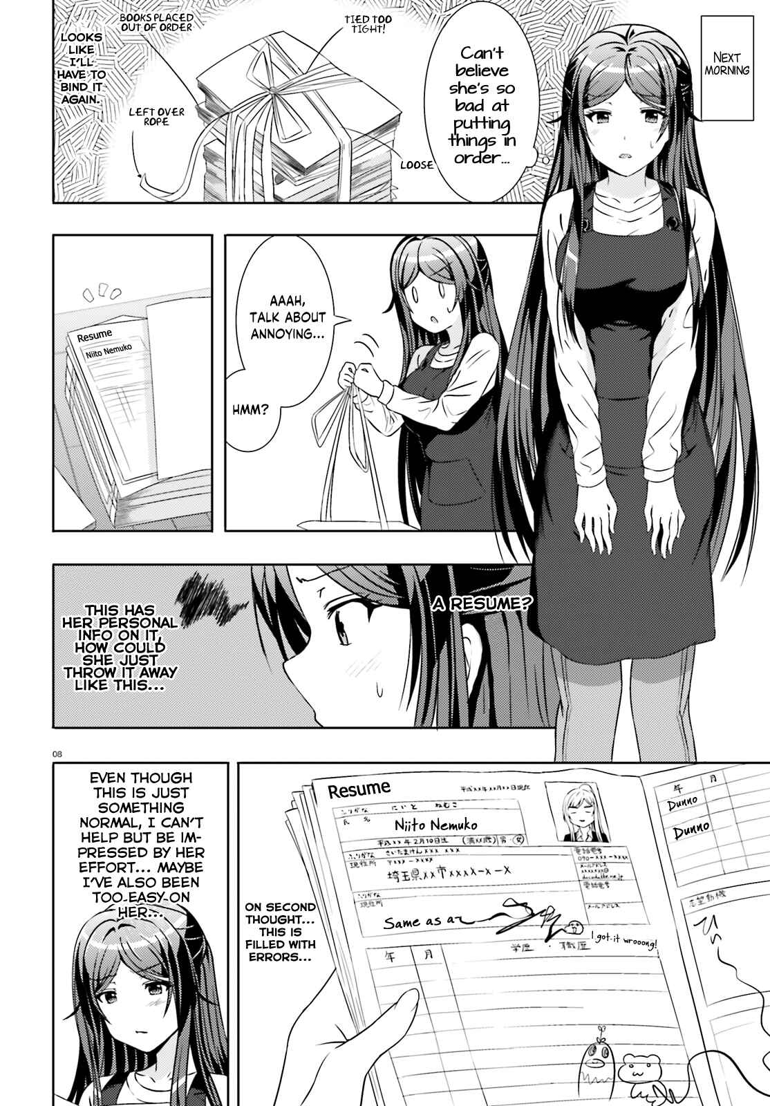 Page 8 Chapter 4 Neeko wa Tsurai yo