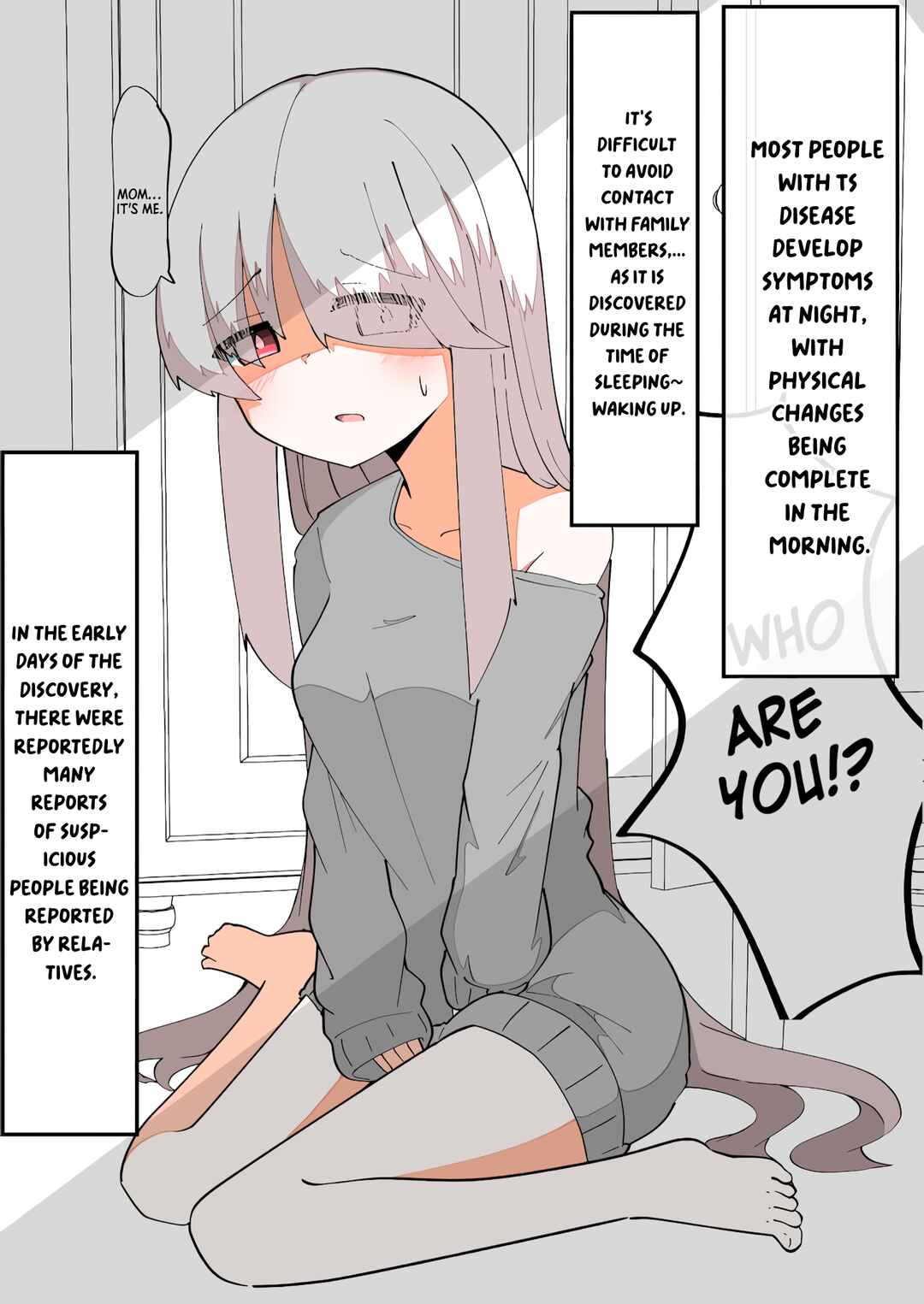 Page 1 Chapter 2 TS Girl Who Truly Loses Everything