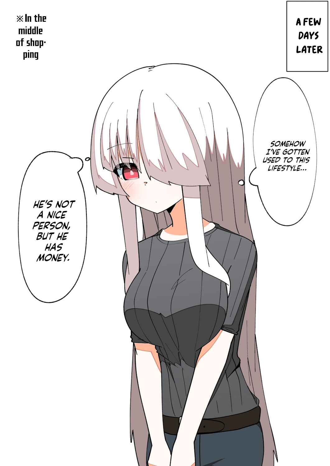 Page 1 Chapter 13 TS Girl Who Truly Loses Everything