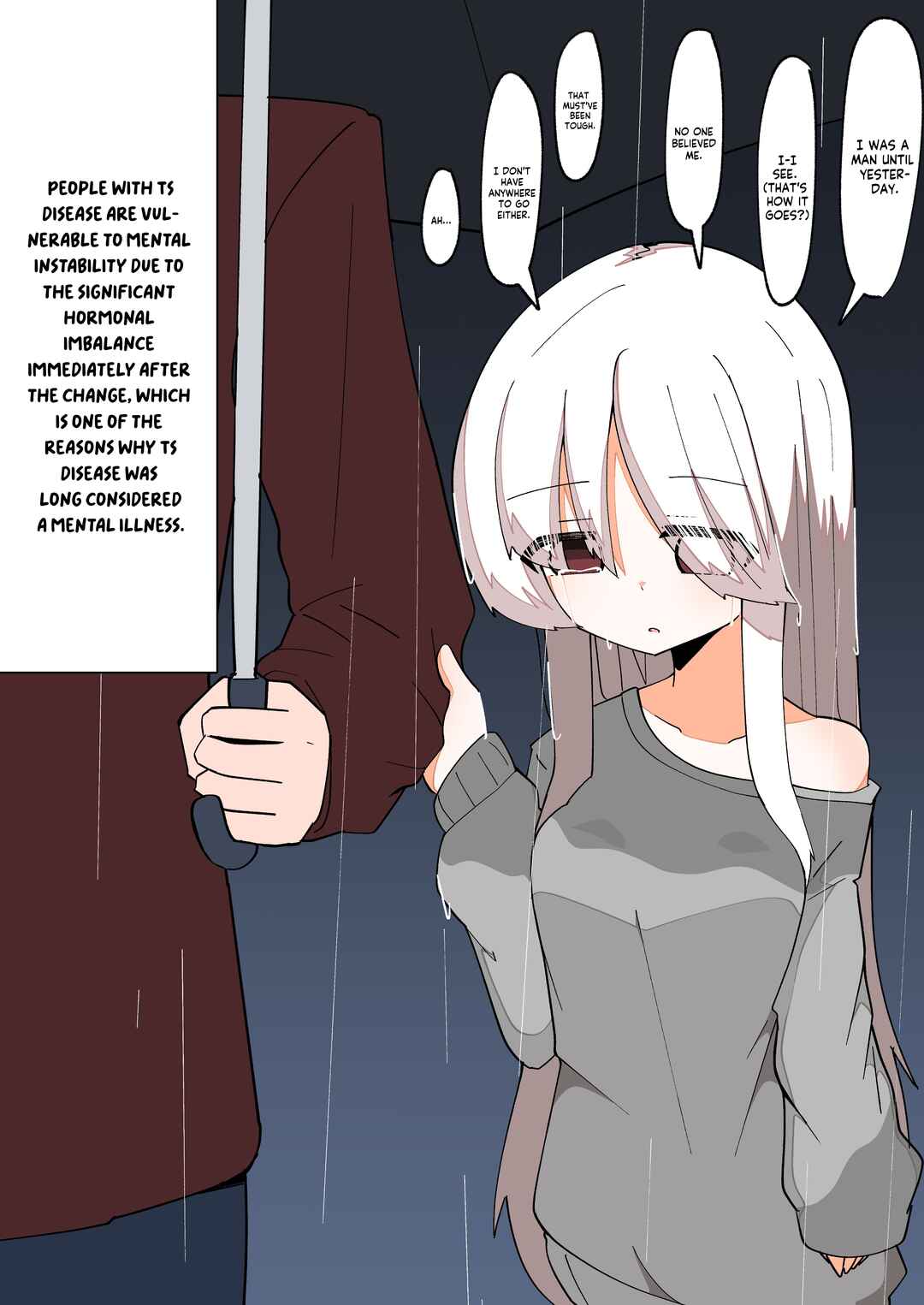 Page 1 Chapter 8 TS Girl Who Truly Loses Everything