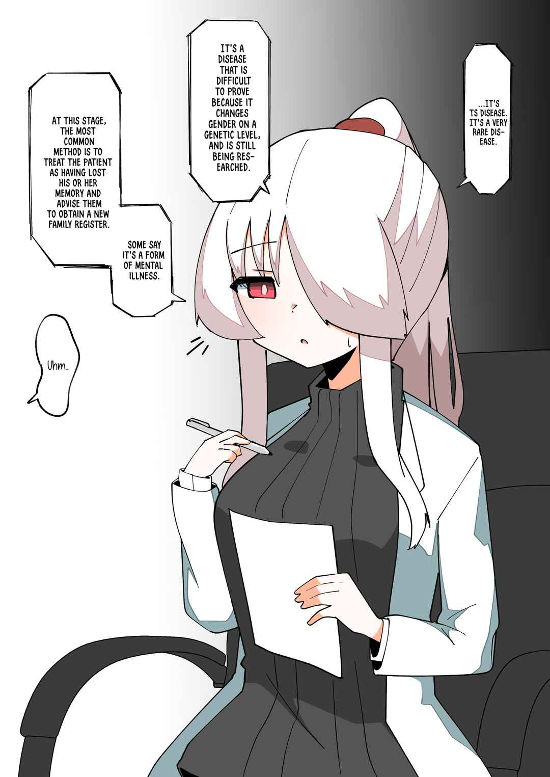 Page 1 Chapter 35.5 TS Girl Who Truly Loses Everything