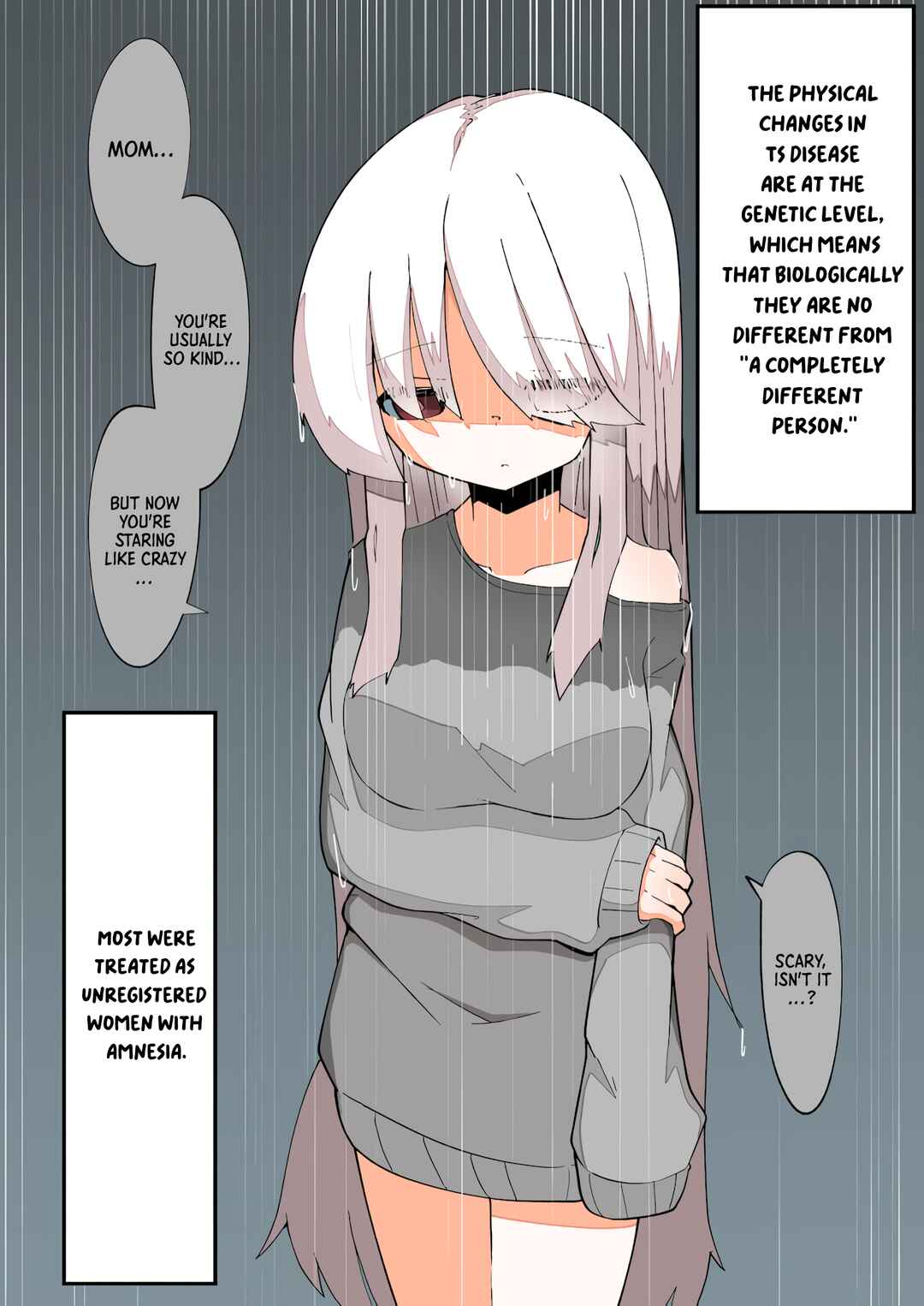 Page 1 Chapter 3 TS Girl Who Truly Loses Everything