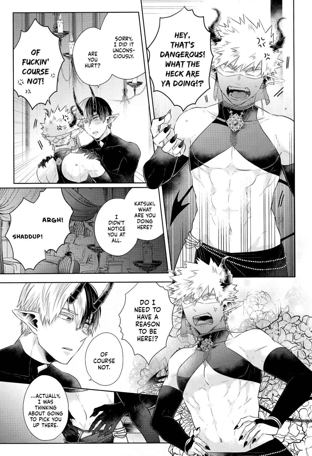 Page 11 Chapter Unknown_0ab3 My Hero Academia - mitsugetsu (Doujinshi)