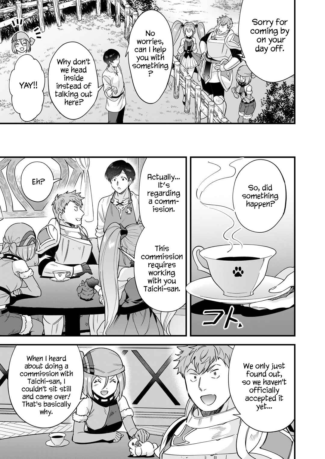 Page 18 Chapter 25 Isekai Mofumofu Café
