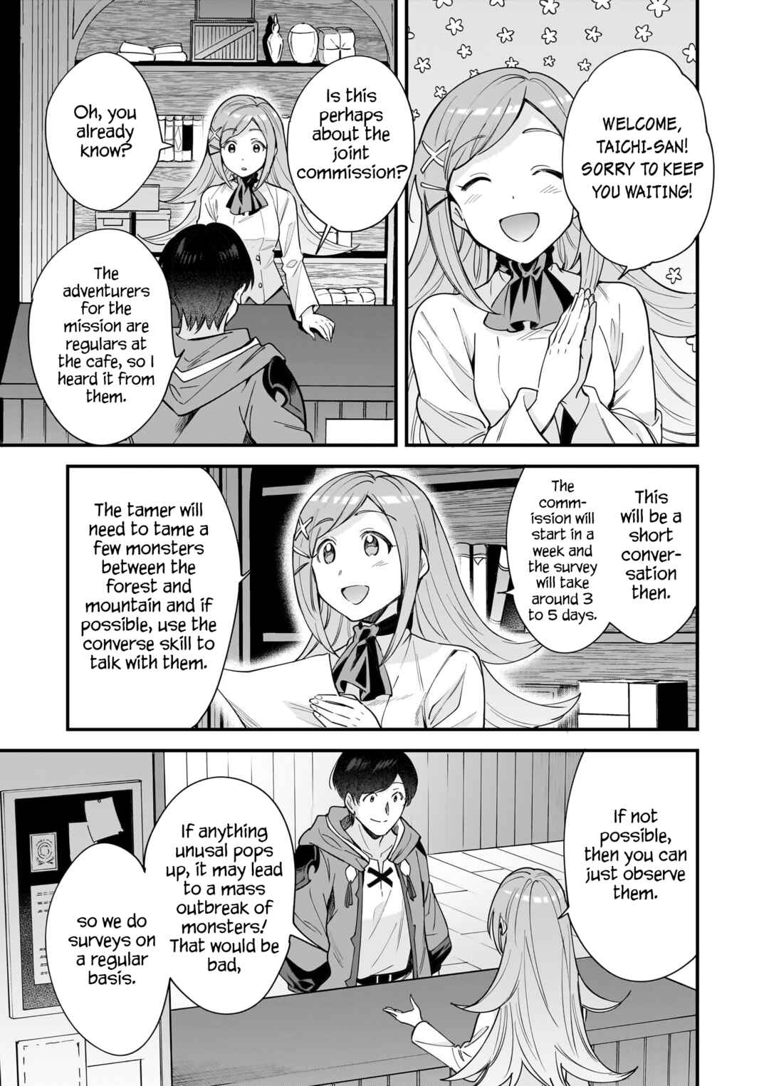 Page 22 Chapter 25 Isekai Mofumofu Café