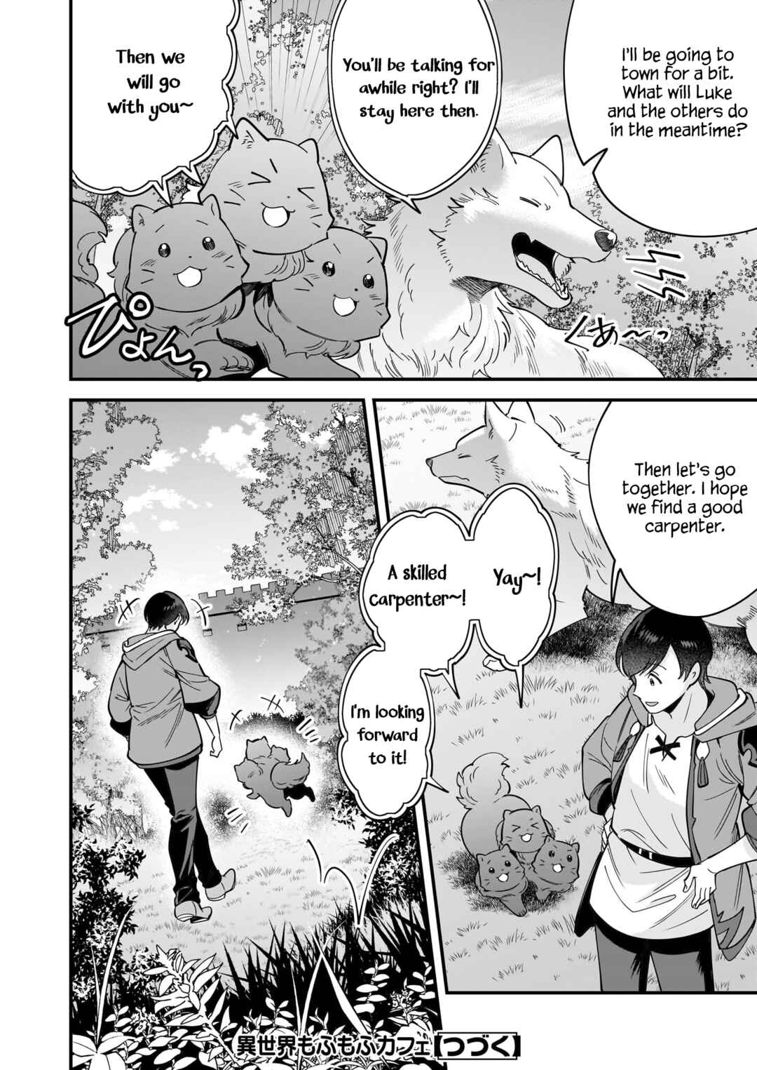 Page 23 Chapter 29 Isekai Mofumofu Café
