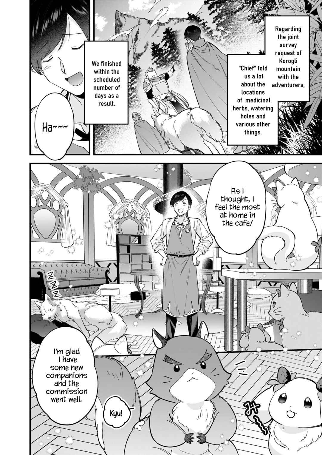 Page 3 Chapter 27 Isekai Mofumofu Café
