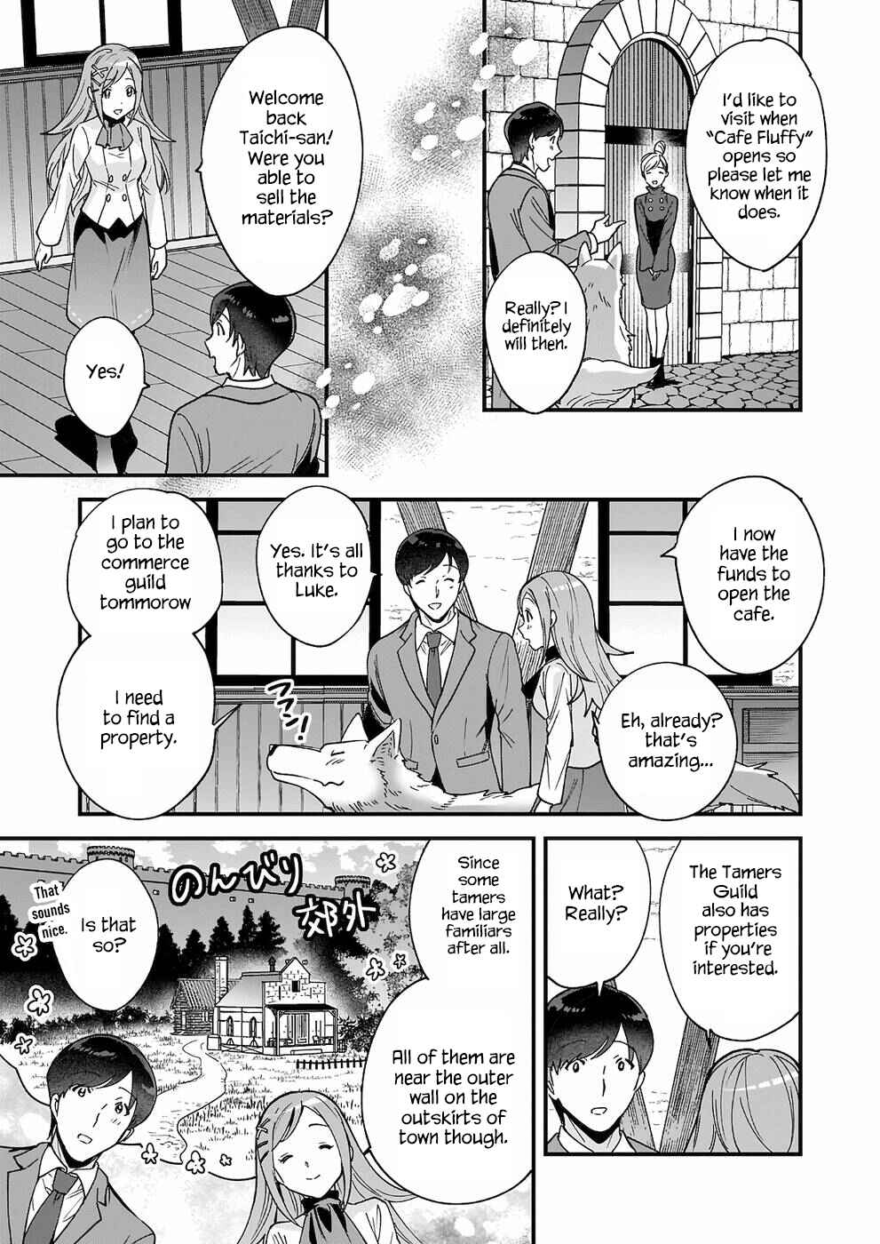 Page 20 Chapter 3 Isekai Mofumofu Café