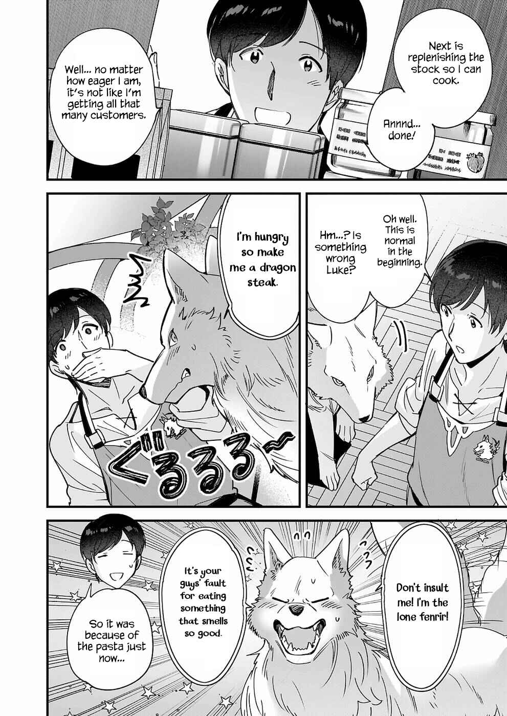 Page 15 Chapter 6 Isekai Mofumofu Café