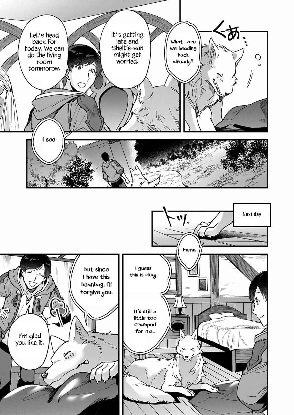 Page 12 Chapter 4 Isekai Mofumofu Café