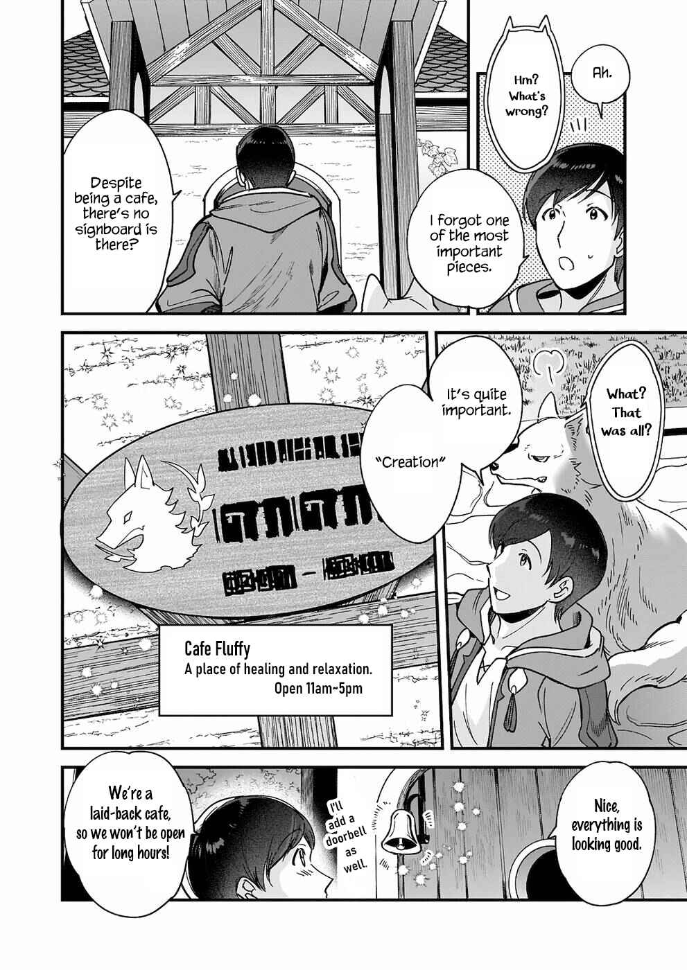 Page 13 Chapter 4 Isekai Mofumofu Café
