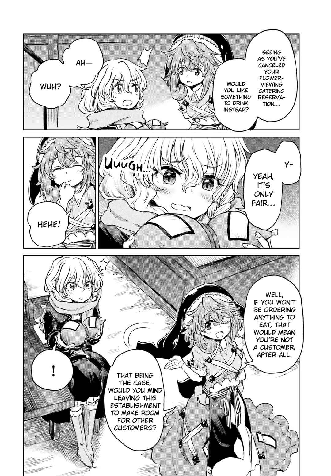 Page 6 Chapter 40 Touhou Suichouka ~ Lotus Eater-tachi no Suisei