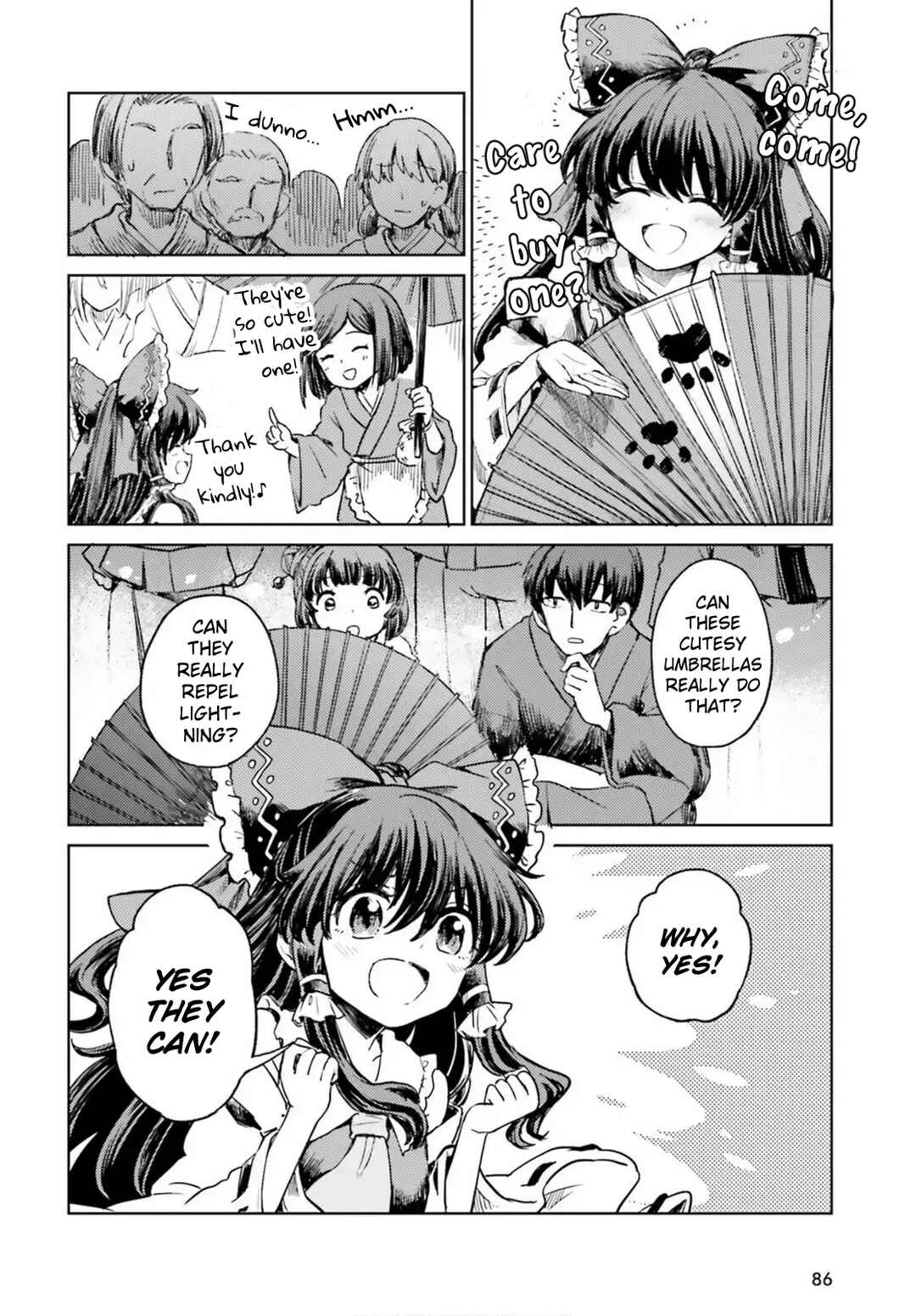 Page 10 Chapter 70 Touhou Suichouka ~ Lotus Eater-tachi no Suisei
