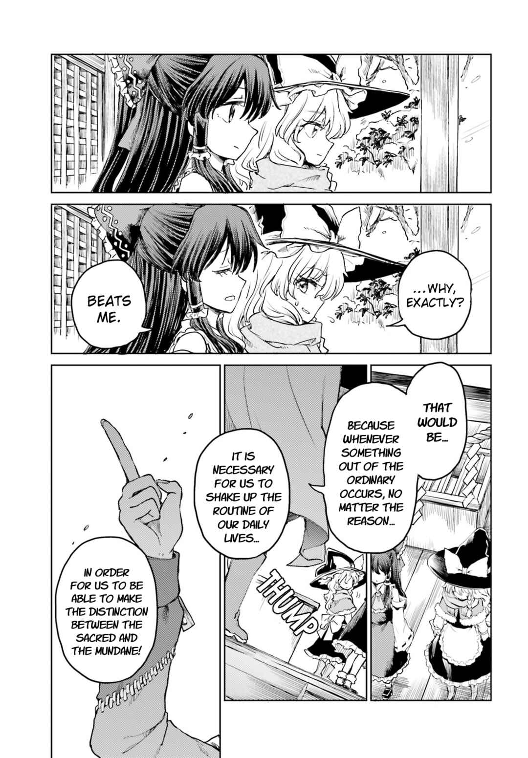 Page 9 Chapter 37 Touhou Suichouka ~ Lotus Eater-tachi no Suisei