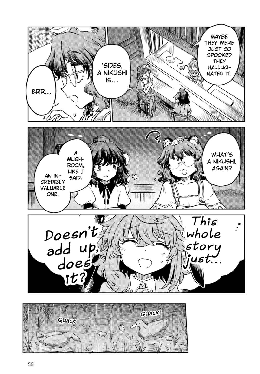 Page 4 Chapter 65 Touhou Suichouka ~ Lotus Eater-tachi no Suisei