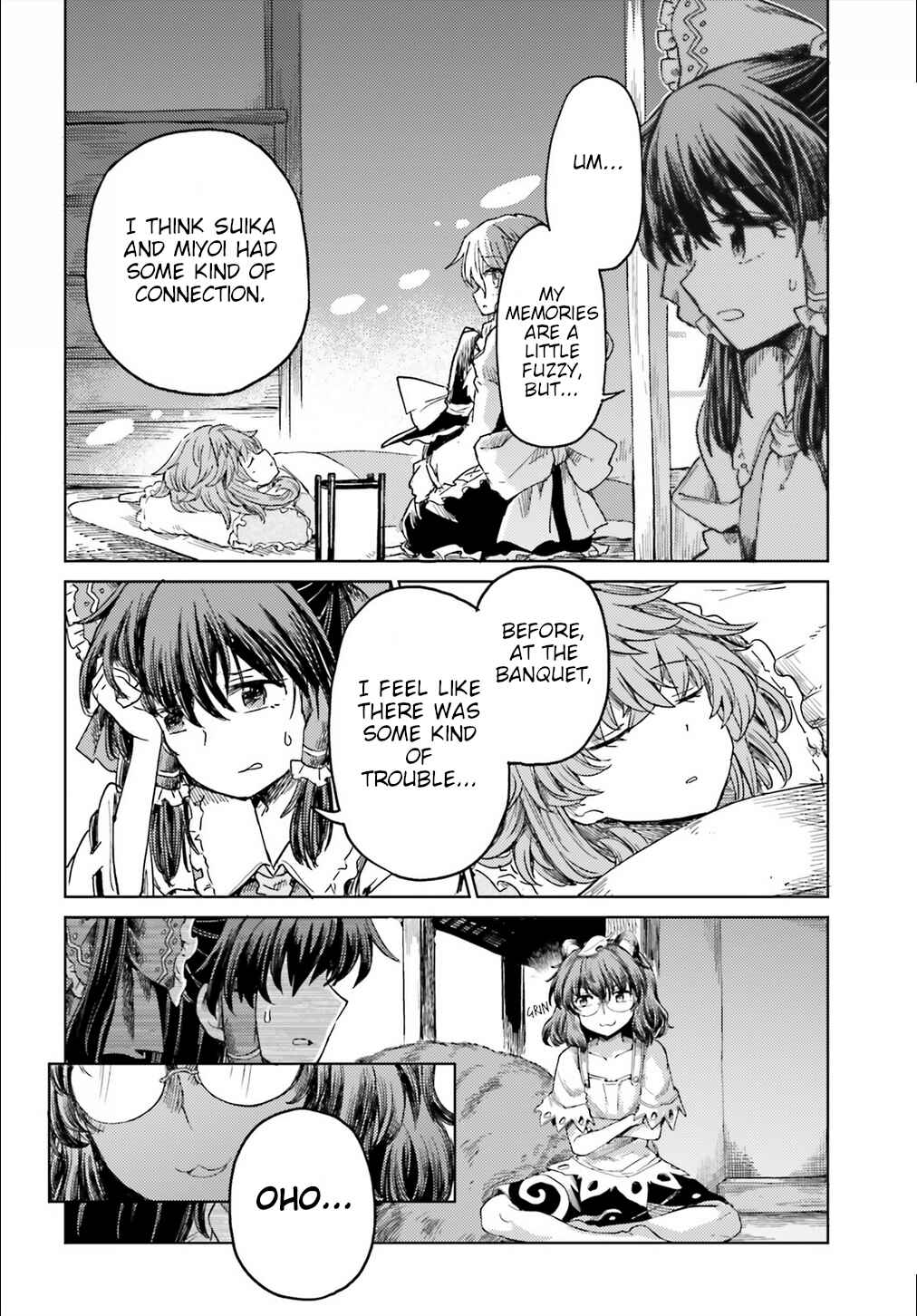 Page 2 Chapter 19 Touhou Suichouka ~ Lotus Eater-tachi no Suisei