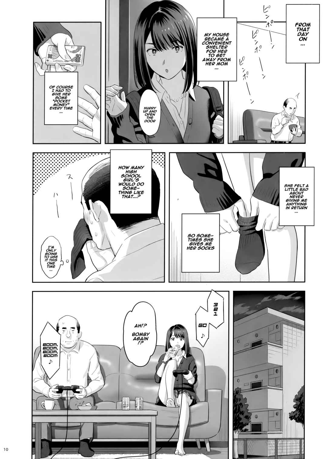 Page 9 Chapter 1 Tonari no JK ni Odosarete Iribitararetemasu (Naki